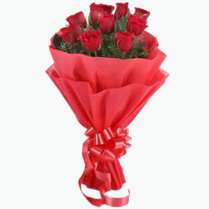 red rose bouquet